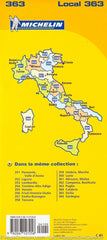 Italy Puglia Michelin Map 363