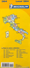 Italy Calabria Michelin Map 364