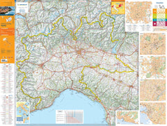 Italy North West Map Michelin 561