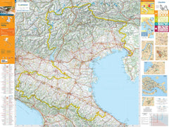 Italy North East Map Michelin 562