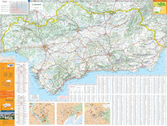 Spain South - Andalucia Michelin Map 578