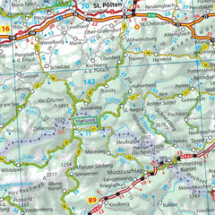 Germany, Austria, Czech Republic & Benelux Map Michelin Map 719