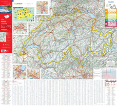 Switzerland Michelin Map 729