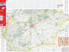 Hungary Michelin Map 732