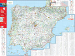 Spain & Portugal Michelin Map 734