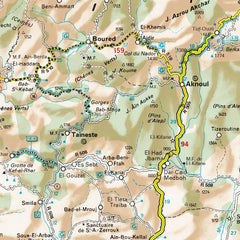 Morocco Michelin Folded Map 742