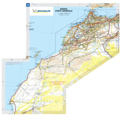 Morocco Michelin Folded Map 742