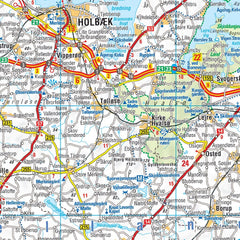 Denmark Michelin Map 749