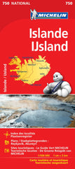 Iceland Michelin Map 750