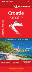 Croatia Michelin Map 757