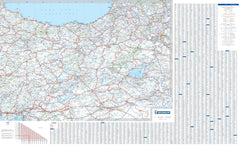 Turkey Michelin Map 758