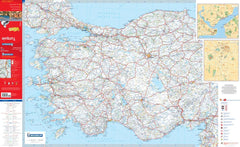 Turkey Michelin Map 758
