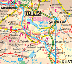 Caucasus ITMB Map