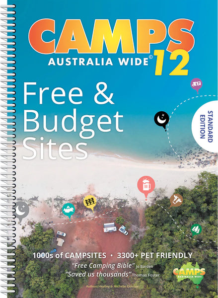 CAMPS 12 Australia Wide A4 Spiral Bound (inc FREE SHIPPING)