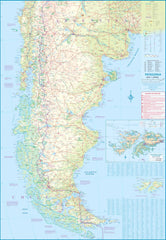 Chile South & Patagonia ITMB Map