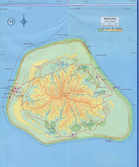 Cook Islands & East Pacific Cruising ITMB Map