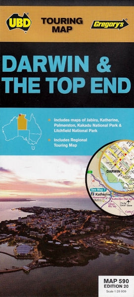 Darwin & The Top End UBD Map 590