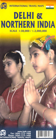 Delhi & Northern India ITMB Map