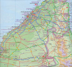 Dubai, UAE & Northern Oman ITMB Map