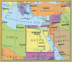 Egypt Map Gizi Maps Folded