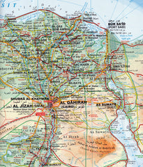 Egypt Map Gizi Maps Folded