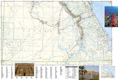 Egypt National Geographic Folded Map