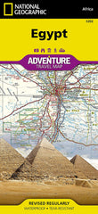 Egypt National Geographic Folded Map