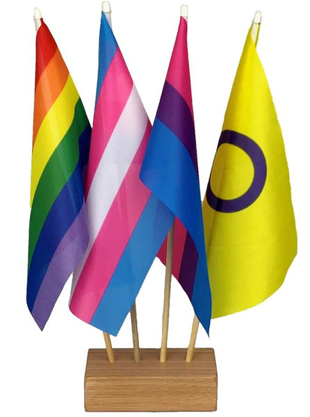 LGBTQI Desk Flag Set