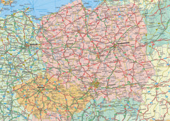 Europe Hallwag Map