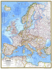 Europe - Published 1977 by National Geographic