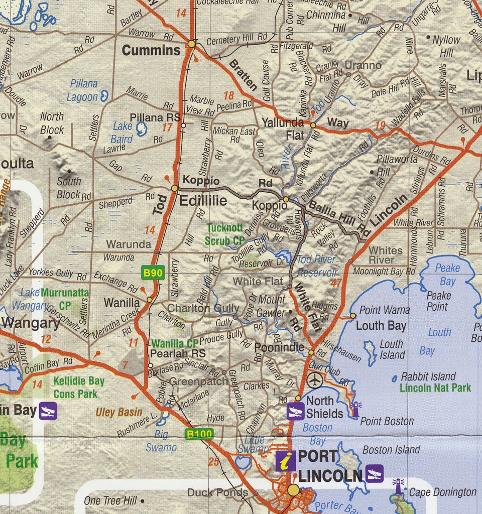 Eyre Peninsula Map Carto Graphics Mapworld — free download