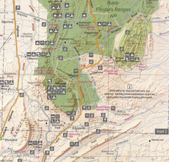 Flinders Ranges Hema Map 6th Edition