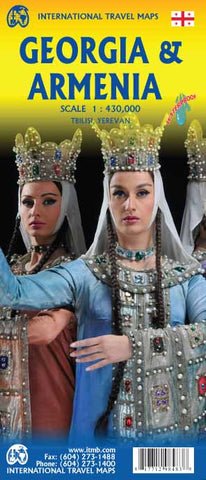 Georgia & Armenia ITMB Map