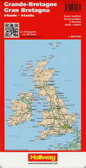 Great Britain & Ireland Hallwag Map