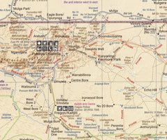 Great Desert Tracks Central Sheet Hema Map