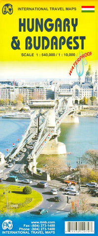 Hungary & Budapest ITMB Map