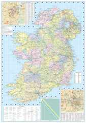 Ireland Collins Folded Map 2025