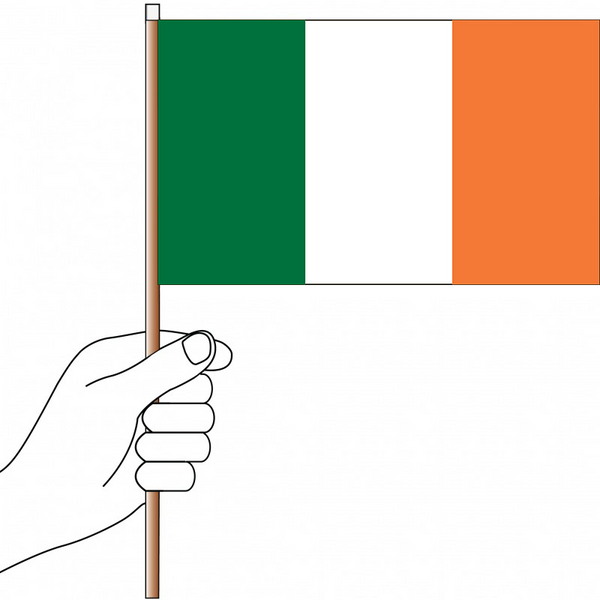 Ireland Flag Handwaver - Knitted Polyester