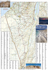 Israel National Geographic Folded Map