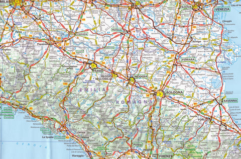 Italy Map 735 2026 – Michelin | Mapworld