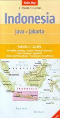 Indonesia Java Jakarta Nelles Map