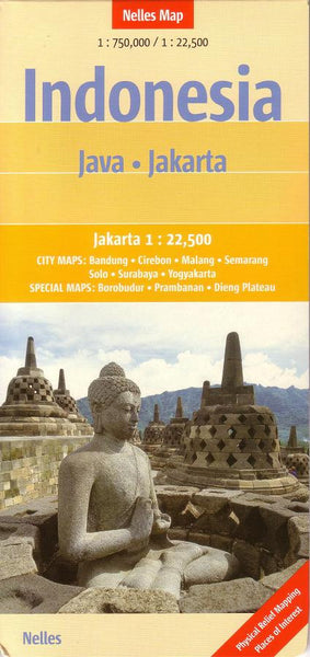 Indonesia Java Jakarta Nelles Map