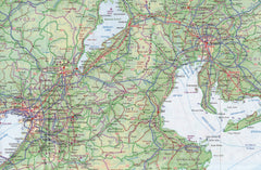 Japan West & Central Railway & Road ITMB Map