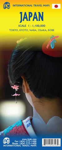 Japan Travel Map – ITMB (International Travel Maps)