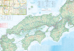 Japan West & Central Railway & Road ITMB Map