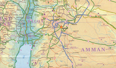 Jordan Syria ITMB Map