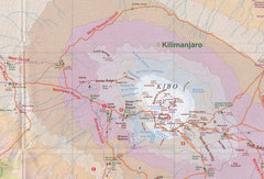 Kilimanjaro  & Tanzania North ITMB Map