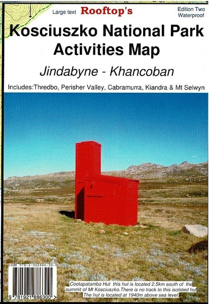 Kosciuszko National Park Forest Activities Map Jindabyne - Khancoban Rooftop