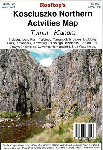 Kosciuszko Northern Activities Map Rooftop