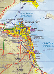 Saudi Arabia - Kuwait ITMB Map